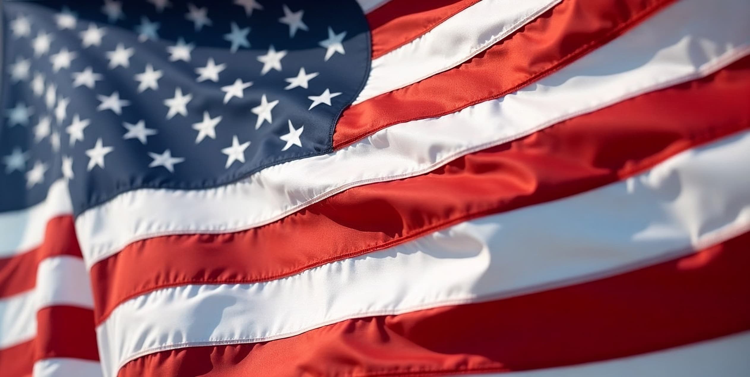 American flag background